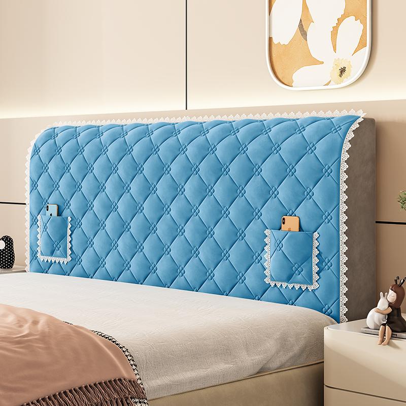 Lace Decorative Dustproof Cover Thickened Soft Bag Beautiful Universal Bedside Covers Multi Specifications Headboard Slipcover