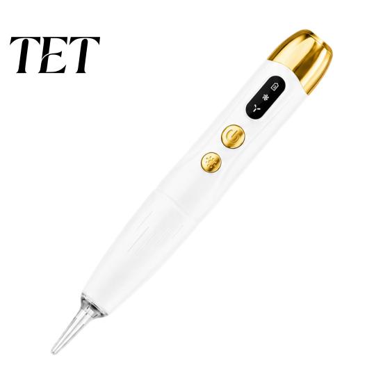 Portable Rhinestone Art Pen Electric Pen, Faux Diamond with Light, 2 DIY Crafting Tools Suction Levels, Rechargeable Wireless Vaccum for Adults