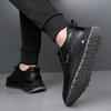 Fashion Spring Autumn Cow Leather Platform Sneakers for Men Designer Soft-soled Casual Men's Shoes Fashion Outdoor Sport Zapatos Hombre