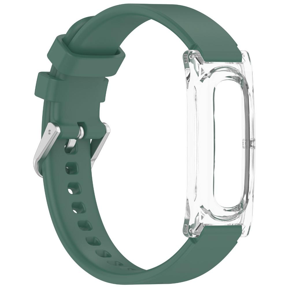 Bracelet de montre de remplacement en silicone, bracelet réglable et respirant, boîtier transparent pour Google Fitbit Air