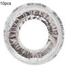 Cover Square 10Pcs Round Gas Cooker Burners Stove Bib Aluminum Foil Anti-oil Mat
