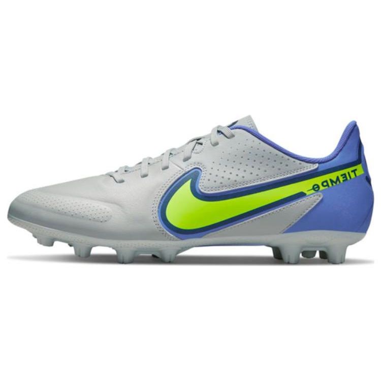 Nike Tiempo Legend 9 Academy Hg Soccer Spike Men Soccer Shoes Grey DB0626-075