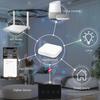 BSEED Zigbee 1/2/3Gang Wall Touch Switches With Normal EU Socket USB Type-C Ports Tuya Smart Life App Ccontrol Glass Panel