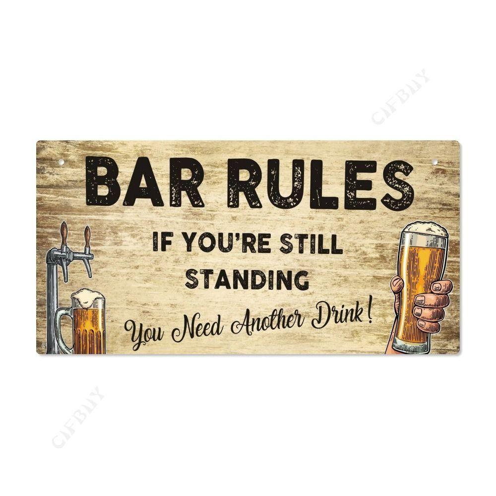 Funny Beer Poster Metal Tin Sign 20x30 cm Wall Decor Gift