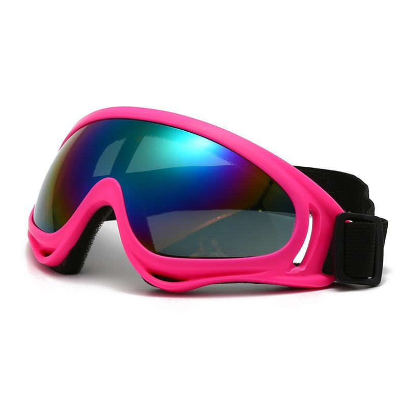 Gafas de Esquí Resistentes al Viento para Deportes al Aire Libre Gafas de Motocicleta Gafas de Esquí Gafas de Sol para Montar a Prueba de Polvo Protección Ocular Anti-impacto