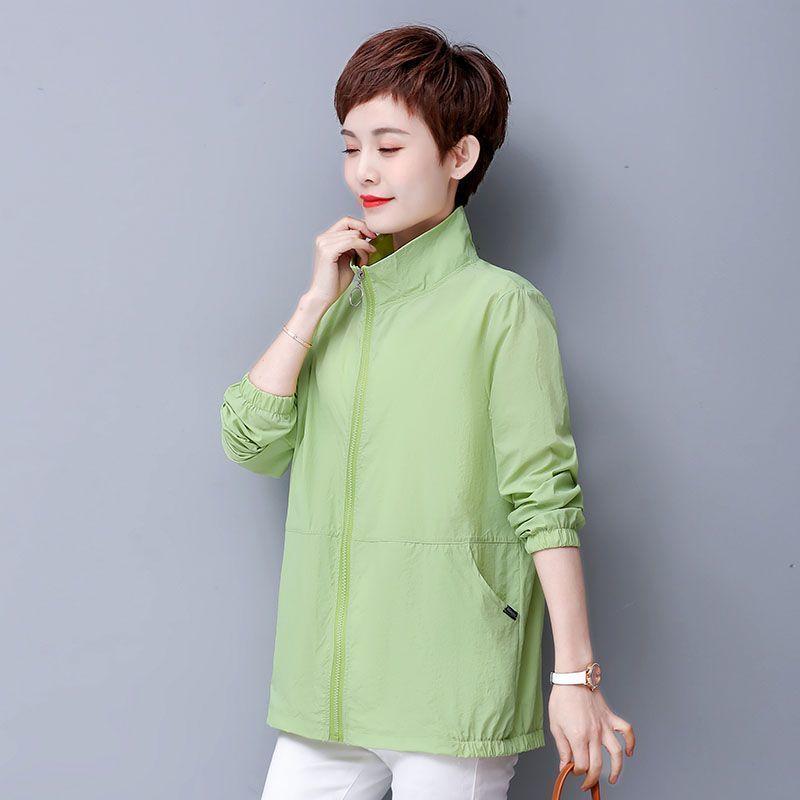 Women's Sun Protection Clothing for Summer Loose Middle-aged and Elderly Outdoor UV Protection Sun Protection Clothing