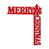 Gnome Door Frame Decoration Christmas Wooden Corner Decor, Festive Gnome/Gingerbread House/Letter Sign, No Holiday Ornament Drill Topper for