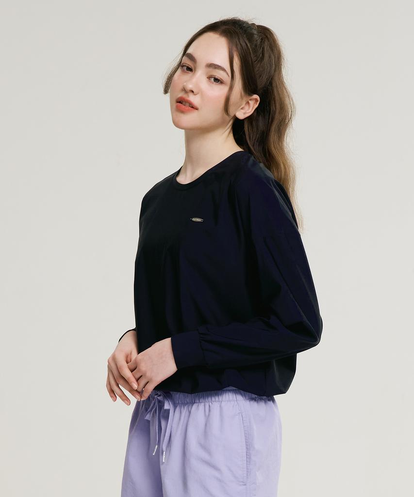 Leijibi Air Pastel String Loose Fit W Long Sleeve Rash Guard (4 Colors)