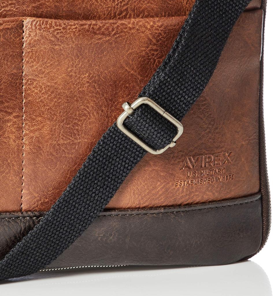 Vintage Sacoche Shoulder Bag AX2030 Camel [Avirex]