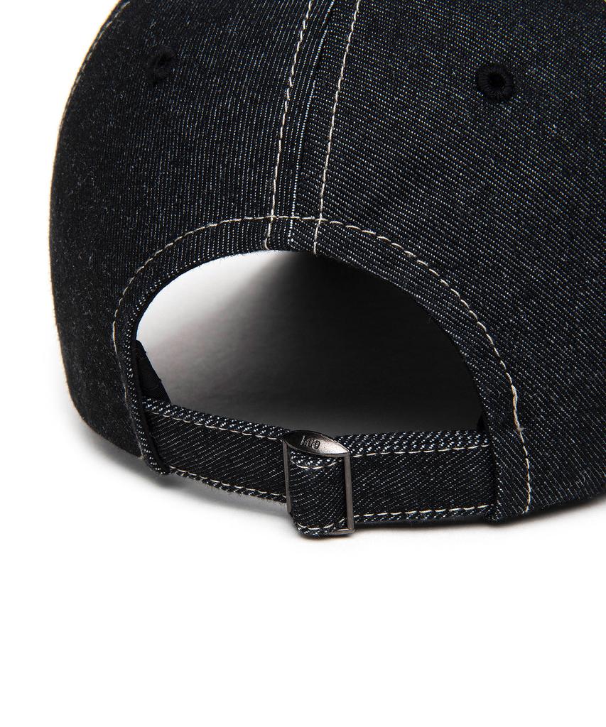 LEE Small Twitch Logo Denim Ball Cap Black Low