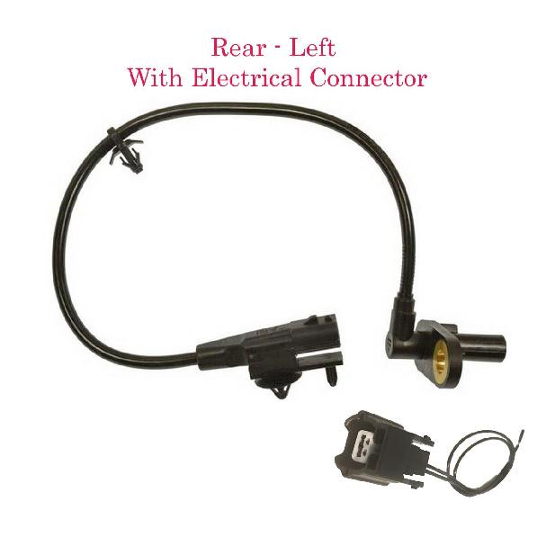 ABS Wheel Speed Sensor & Connector Rear Left Fits Nissan  Infiniti 2010-
