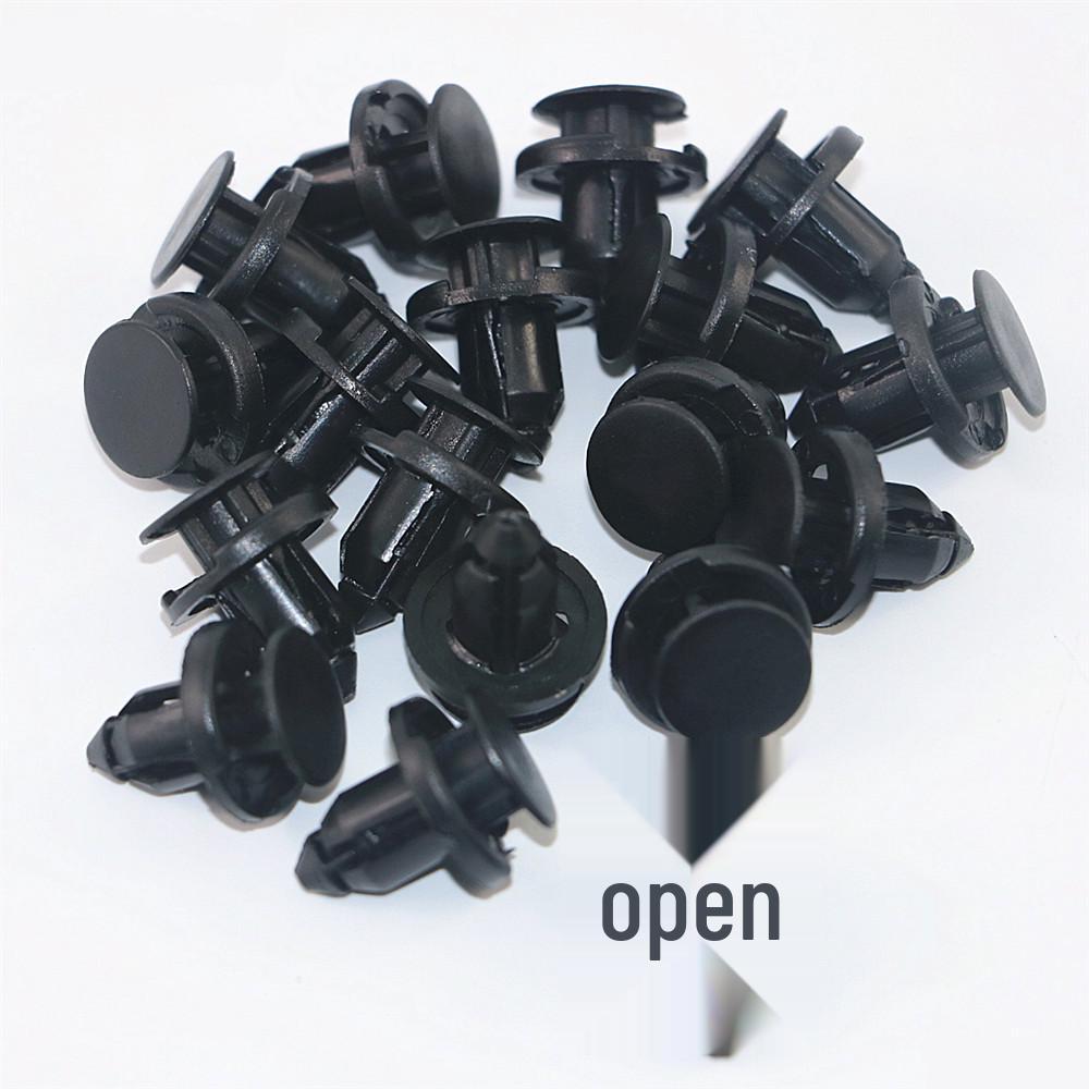 8mm Car Bumper Snap Fasteners for Honda & Toyota Models, Universal Fit 50 pcs