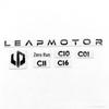 Leapmotor C10/C11 Car Logo Sticker Set: Front, Rear, Tailgate Blackening