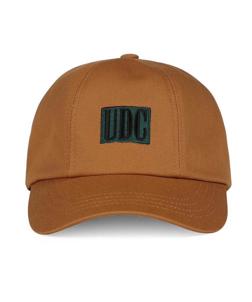 Eondeokeonteulol Cotton Logo Ball Cap Onyx Udc / Bumper B B / Green Brown
