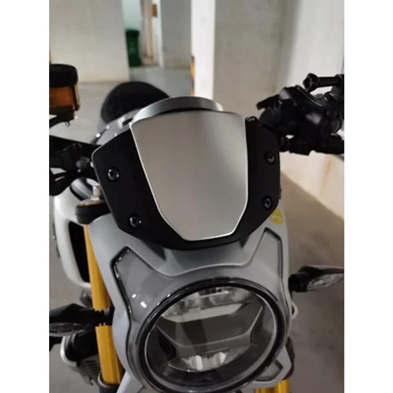 Motorcycle HERITAGE Windshield  Front WindScreen Wind Deflector For CFMOTOR CF 700CL-X 700 CLX