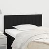 VidaXL Headboard Bedroom Furniture Single Bed Accessory Bed Frame Head Home Interior Black 346230