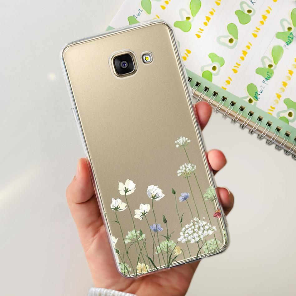 Pour Samsung Galaxy A5 2016 Coque Samsung A5 2017 2015 A500F A520F SM-A510F Impression Élégante Silicone Souple TPU Coque Arrière de Téléphone