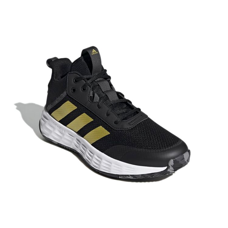 Adidas Own The Game Schwarz Gold Metallic Herren Sneaker Core-Black Grey-Six H00468