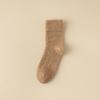 5 Pairs of  Male Autumn and Winter Plush Warm Thickened Floor Mid Calf Socks