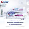 1 adet Crest 3D Beyaz Suda Çözünür diş macunu Köpük Beyazlatma Diş Macunu Beyaz Brilliance Diş Macunu Aktif Diş Whitening90g