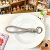 Handmade Woven Rope Pendant & Perler Beads Keychain for Cups and Phones