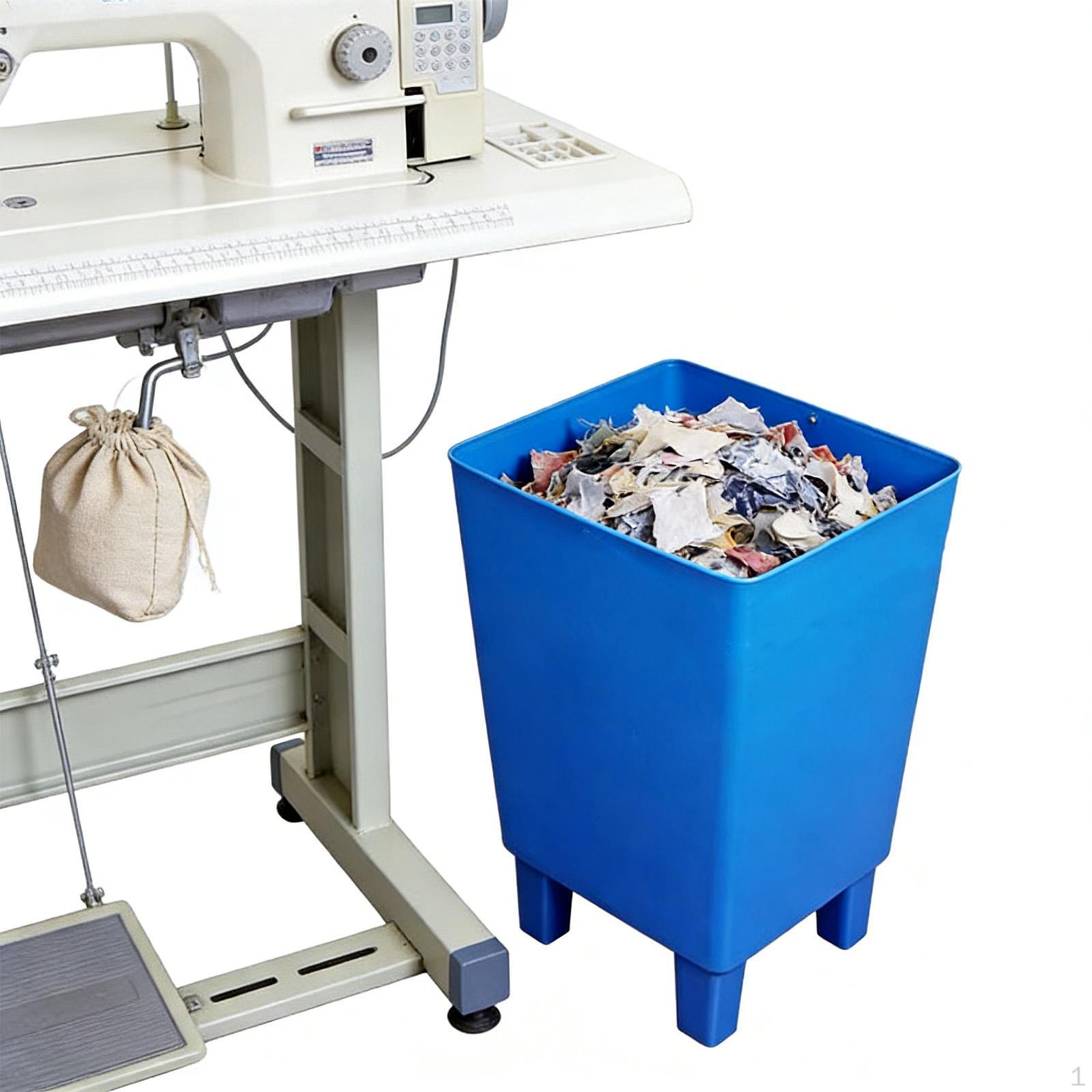 Sewing Machine Scrap Catcher Container Storage Garbage Can Organizer Trash Fit Beginners