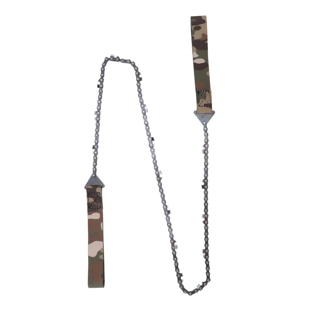 Portable Pocket Chainsaw 36 Inch Thin Teeth Hand Pulled Saw Manual Pruning Chainsaw for Outdoor