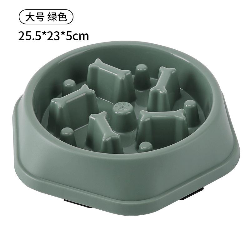 Dog Slow Food Bowl Dog Bowl Dog Bowl Non-slip Pet Feeding Bowl Small Dog Dog Food Bowl Anti-choking Cat Bowl