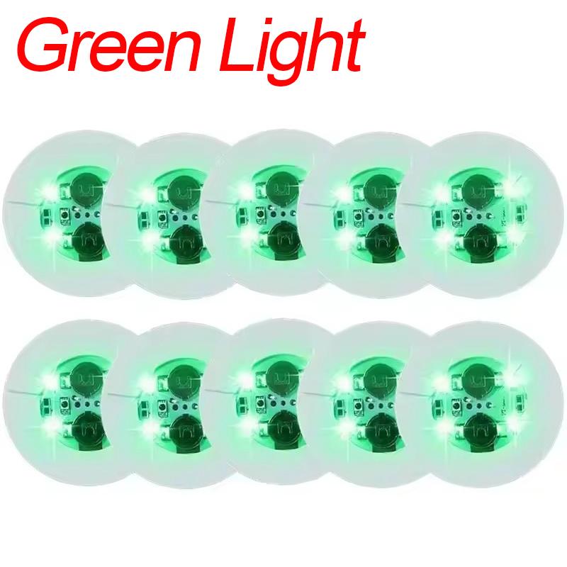 

30/1 шт. светодиодная светящаяся наклейка на подставку с питанием от батареи, вспышка, наклейка на бутылку, коврики для винных чашек, лампа для Ktv-бара, украшения для вечеринок, напитков 1PC