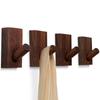 Walnut Solid Wood Coat & Hat Hook: Original Finish