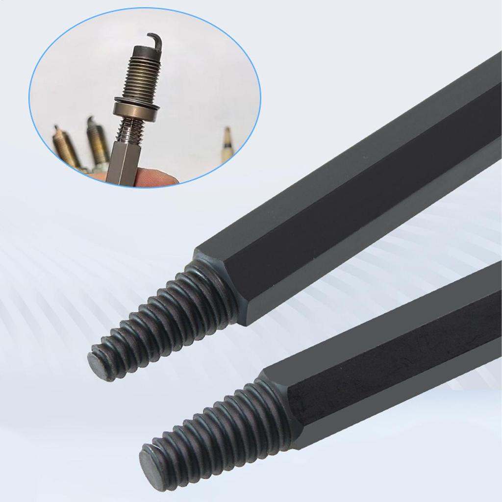 Spark Plug Remover Broken Spark Plug Extractor Portable Car Maintenance Tool for Engine Workshop Garage Roadside Boat Truck