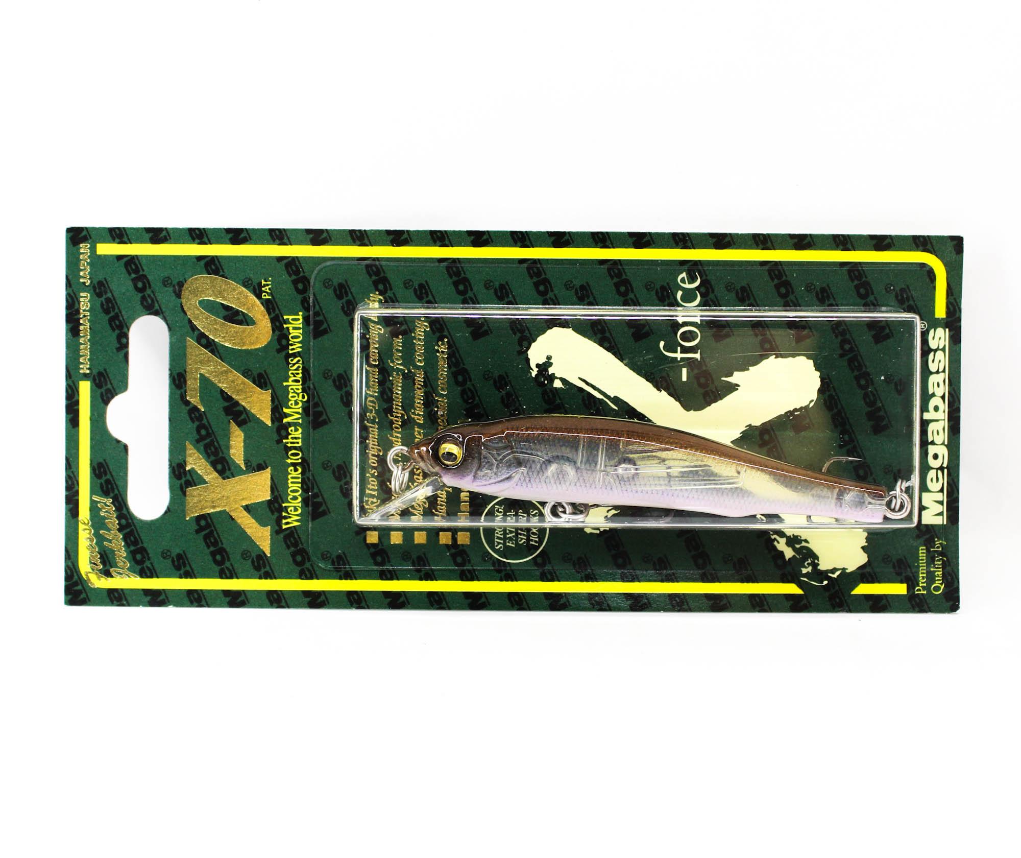 Megabass X-70 Воблер-минноу Suspend GP Phantom (2673)