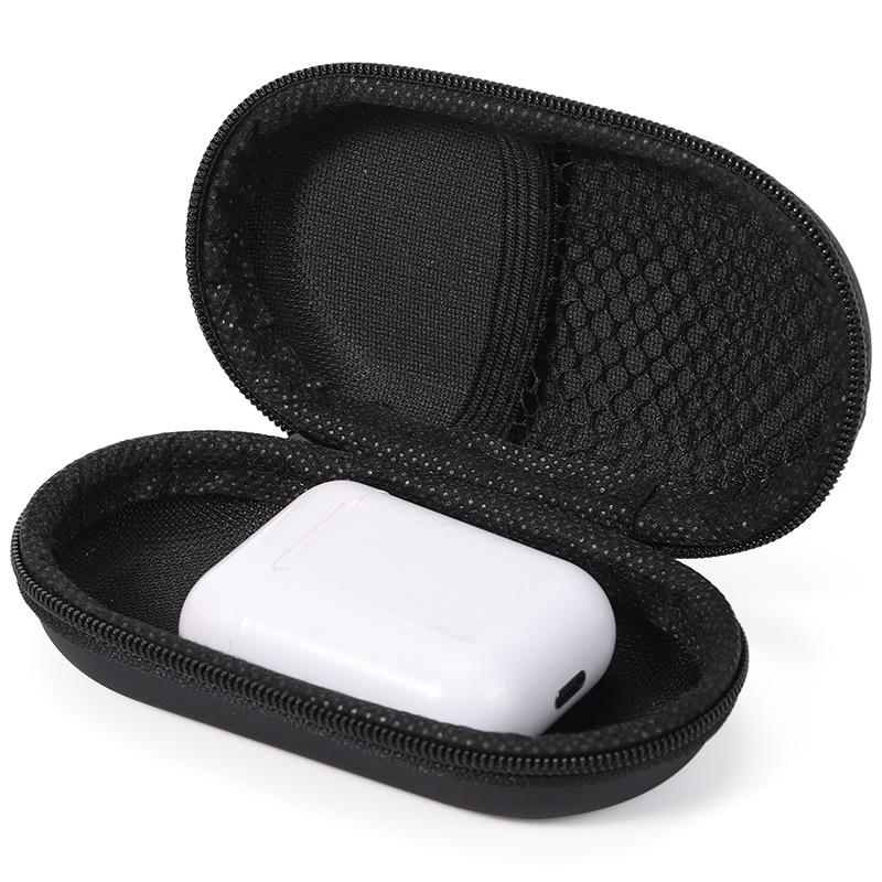 Hard Shell EVA Tool Bag, Multi-functional Hard Drive Bag, Bluetooth Earphone Storage Box, Earphone Zipper Bag