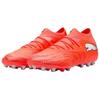 Puma Future 9 Ultimate Comfortable Soft MG (Rubber Short Studs) Artificial Grass Lightweight Football Shoes Unisex Football Shoes Orange 108897-01