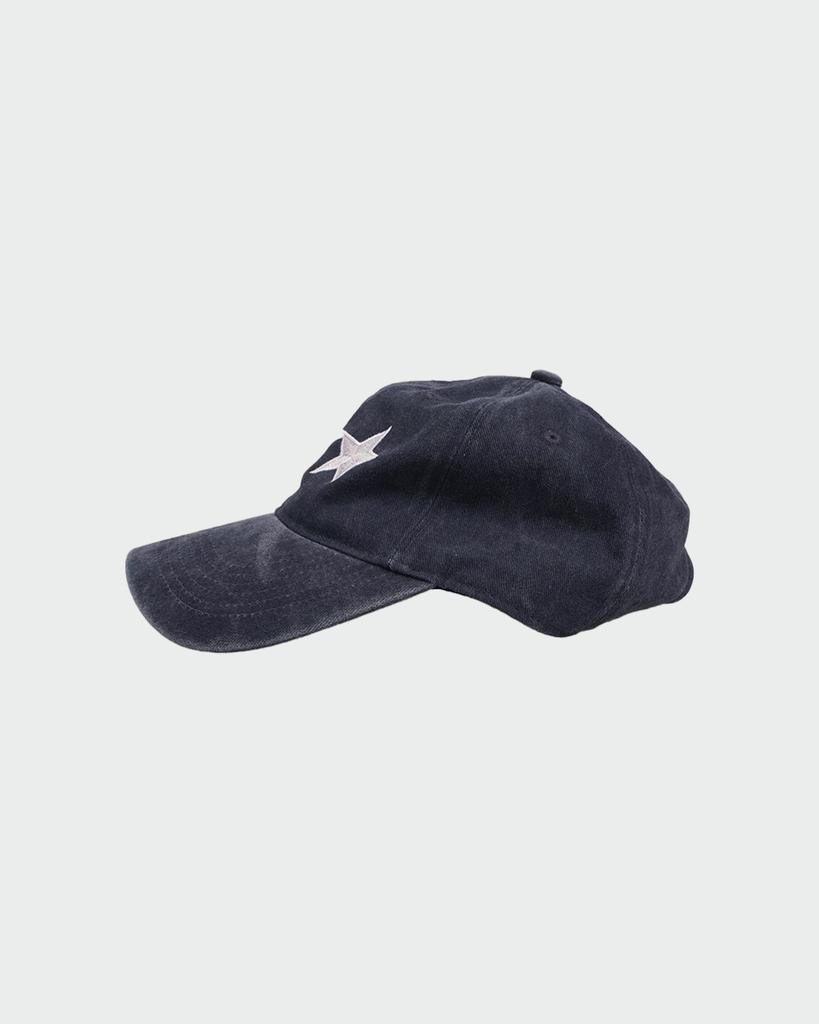 Maidibbeullumemolijeu Ssstar Stone Washed Ball Cap (Navy)