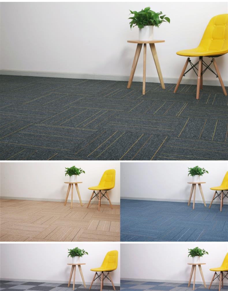 Verriegelbare Büroteppichfliesen - Vollständige Abdeckung für Geschäftsräume