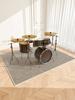 Simple Solid Piano Drum Carpet Thickened Shock Absorption Sound Insulation Non-slip Mat Light-luxury Living Room Bedroom Rug