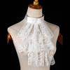 Elegant Elizabethan Neck Ruff Light Weight Collar Medieval Costume Collar for Cosplay and Stage Performers