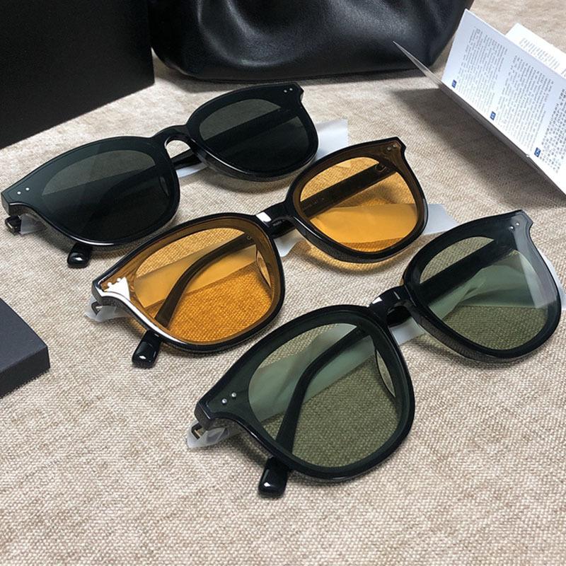 Sunglasses Sunscreen Small Frame Frame Jennie With Sunglasses Women'S Retro Brown Glasses