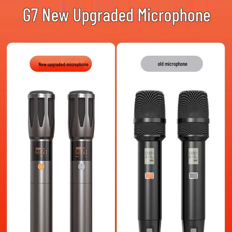 SANSUI G2 Portable Outdoor KTV Speaker with Wireless Mic CN plug (adapter included)