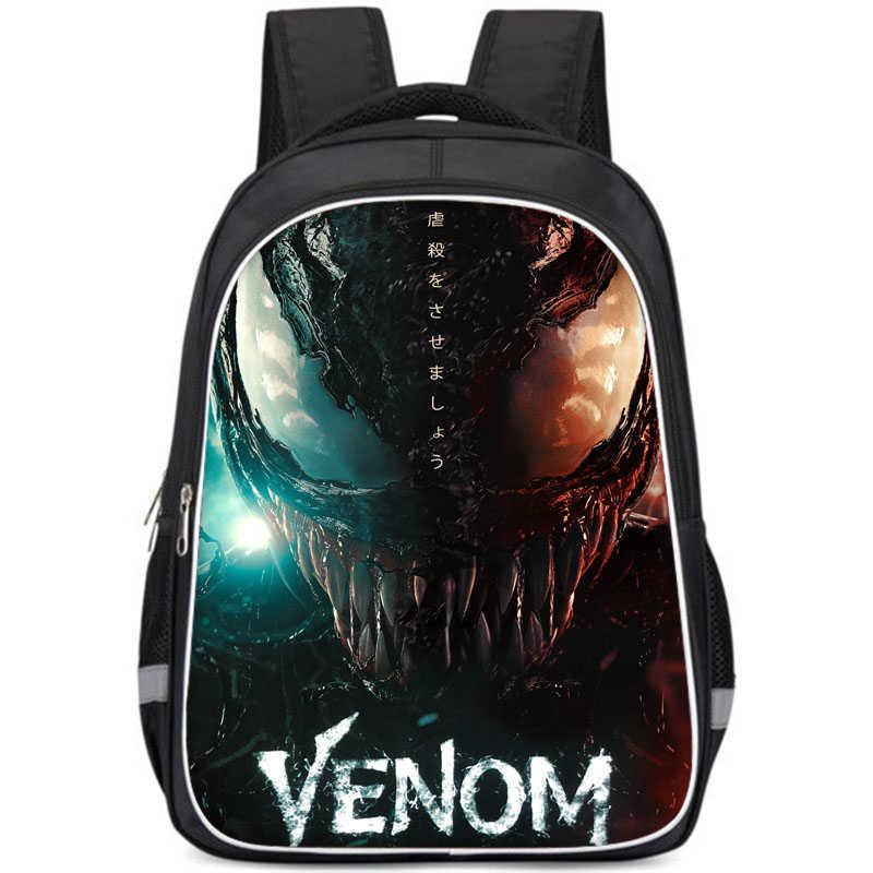 Versatile The Venom Last Dance Cartoon Pattern Backpack For School With High Durability And Comfort