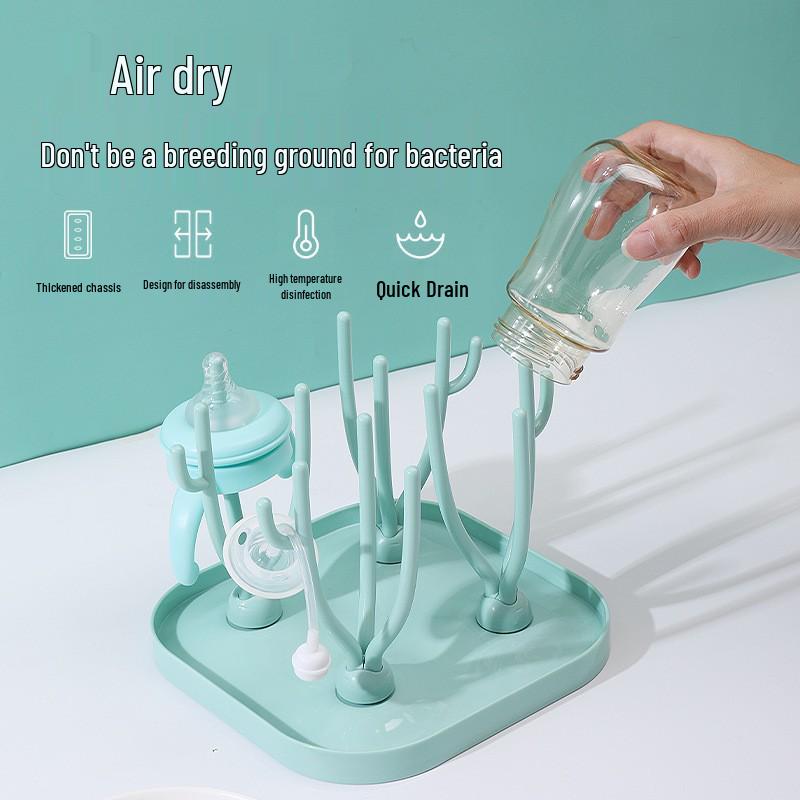 Abnehmbarer Babyflaschen- und Sauger-Trockenständer