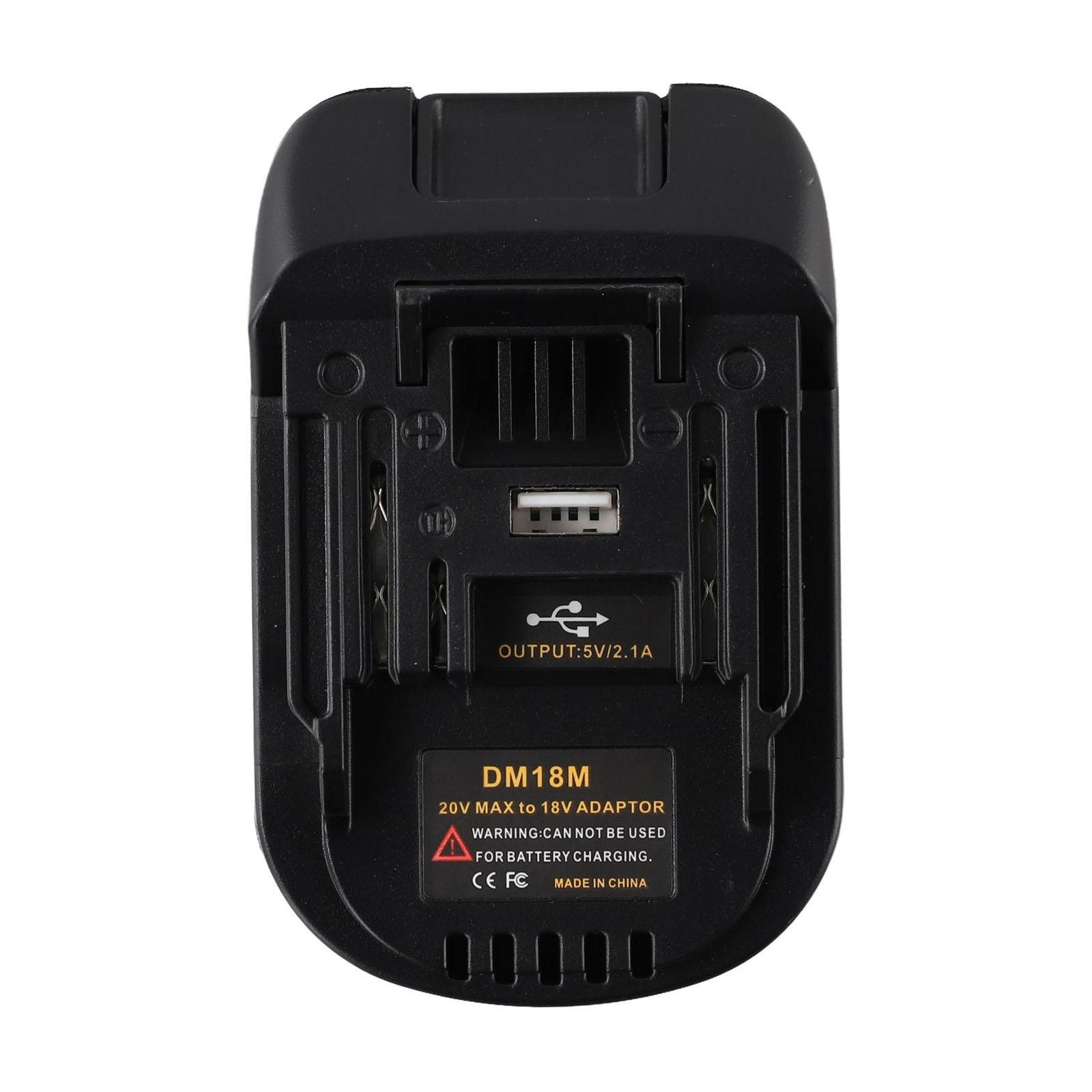 

DCB200 Compatible 18V Power Tools For Home Use Lithium Ion Battery Adapter Multi-compatibility Adapter For BL1830 China Mainland