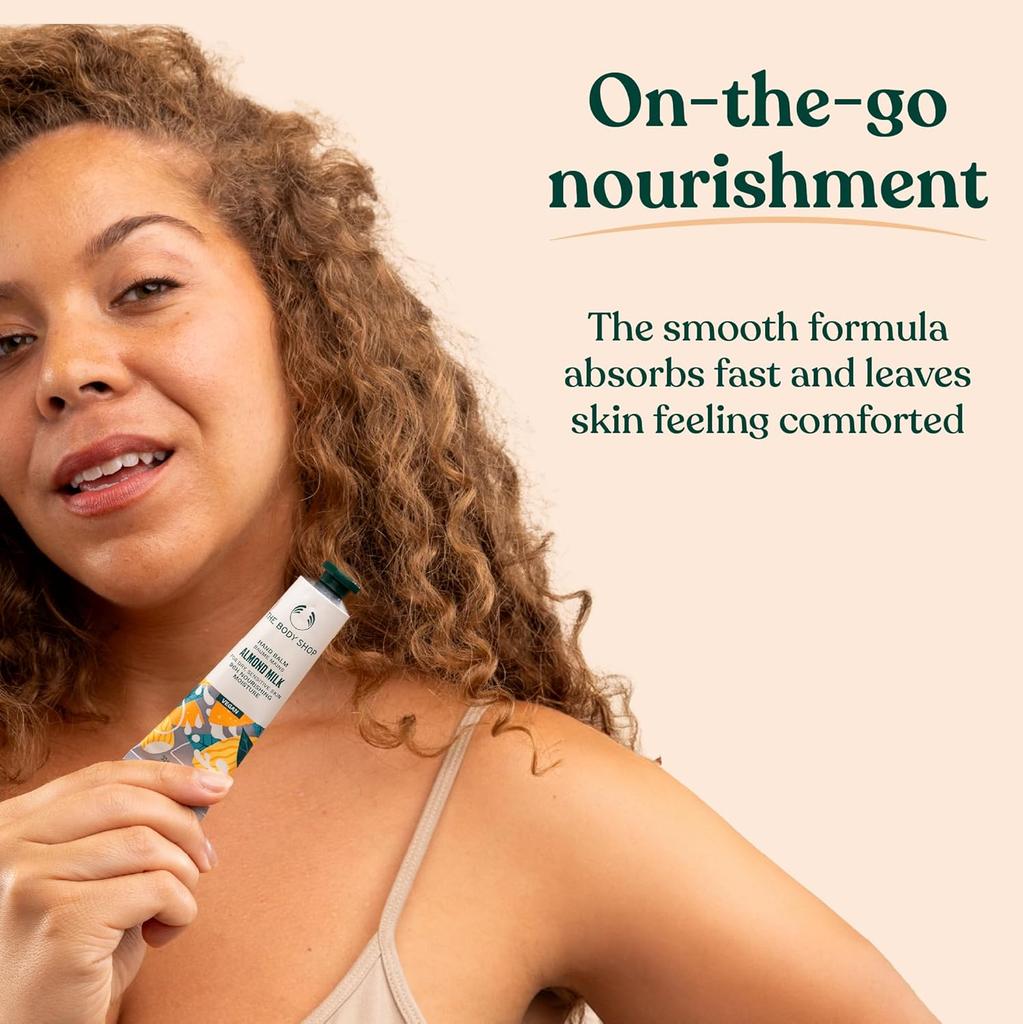The Body Shop Almond Milk & Honey Calming Hand Cream 30ml Pack For Sensitive Dry Skin