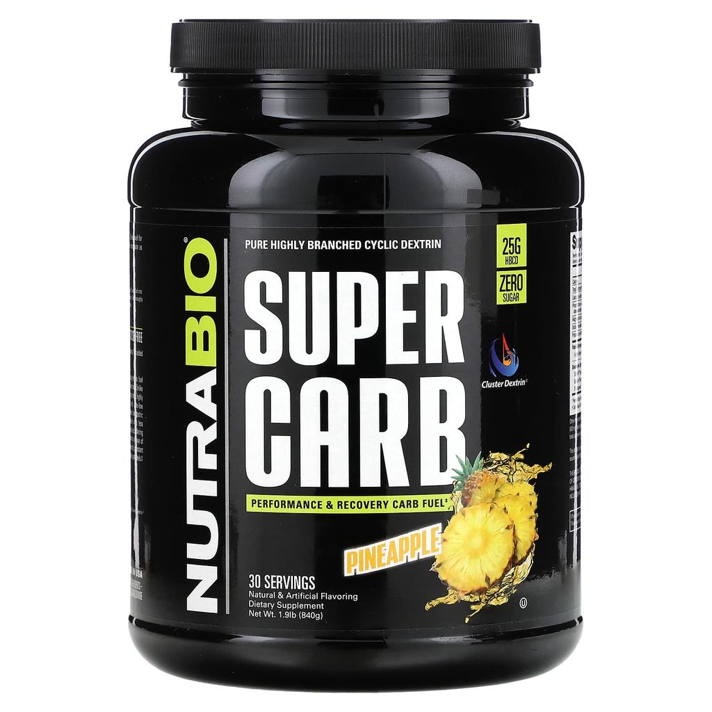 Super Carb, Pineapple Flavor, 840G(1.9Lb)