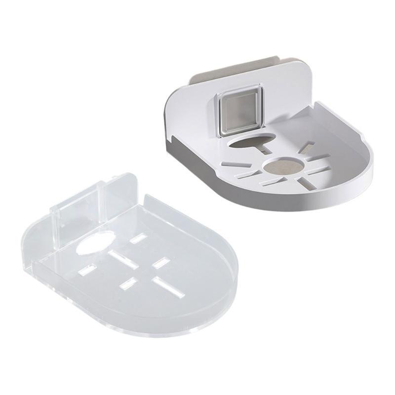Adhesive Wall Mounted Security Camera Bracket No Drilling Surveillances Camera Holder Shelf for Baby Monitors,Speakers