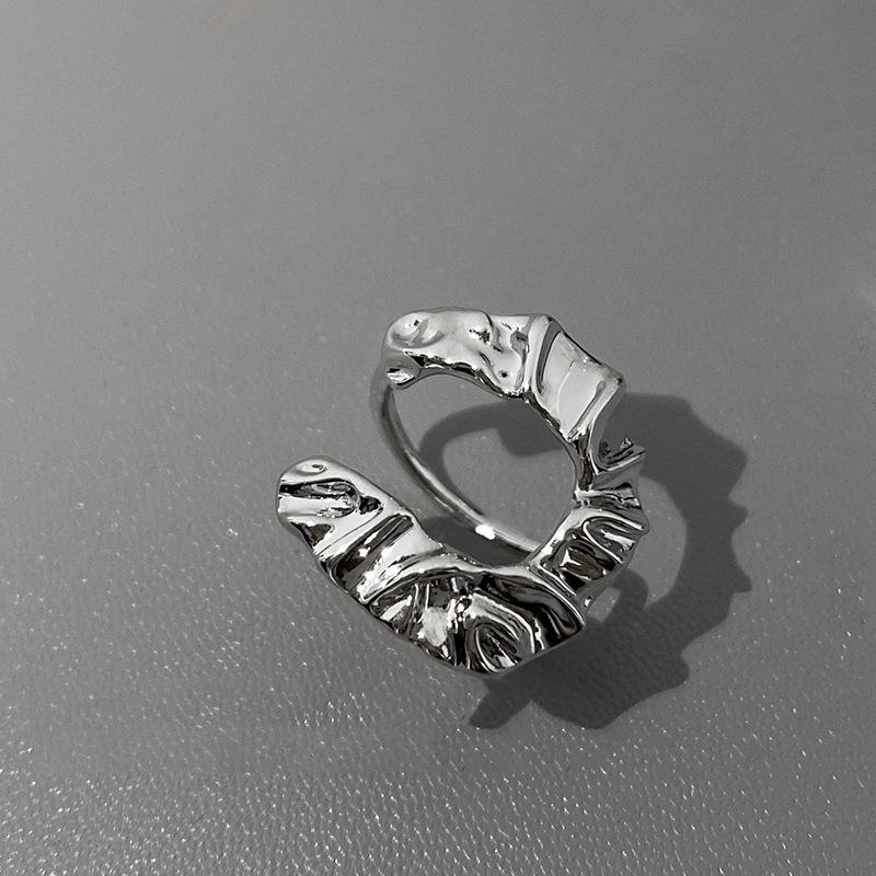 

Уникальное шикарное U-образное регулируемое кольцо для женщин, изготовленное из качественного материала меди