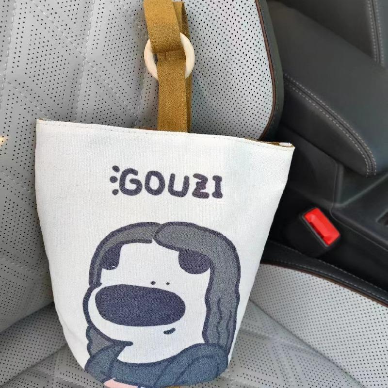 Office workers portable handbag canvas bucket bag cute bucket type handbag Bao Ma going out handbag