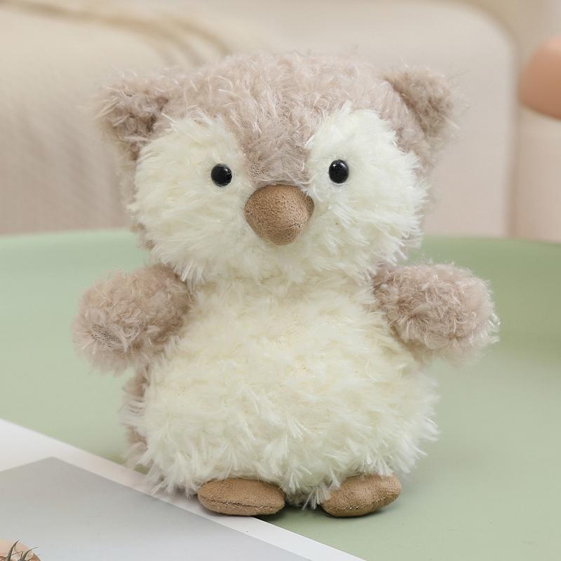 20Cm Soft Furry Plush Toys Kawaii Cute Fox Owl Pig Lamb Chick Duck Stuffed Animals Toys Pp Cotton Plushies Dolls Gifts Children