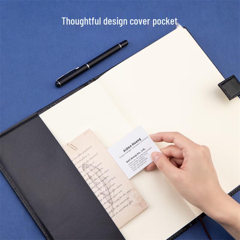 Deli Business Leather Notebook